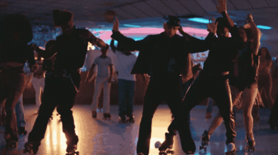 Roller Skating Party Together GIF