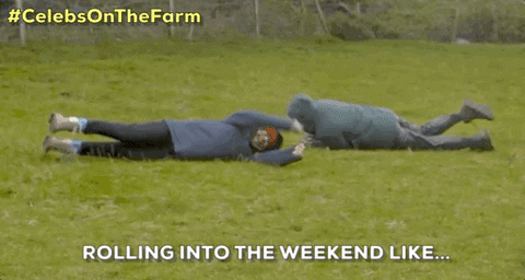 Rolling Into The Weekend Like GIF
