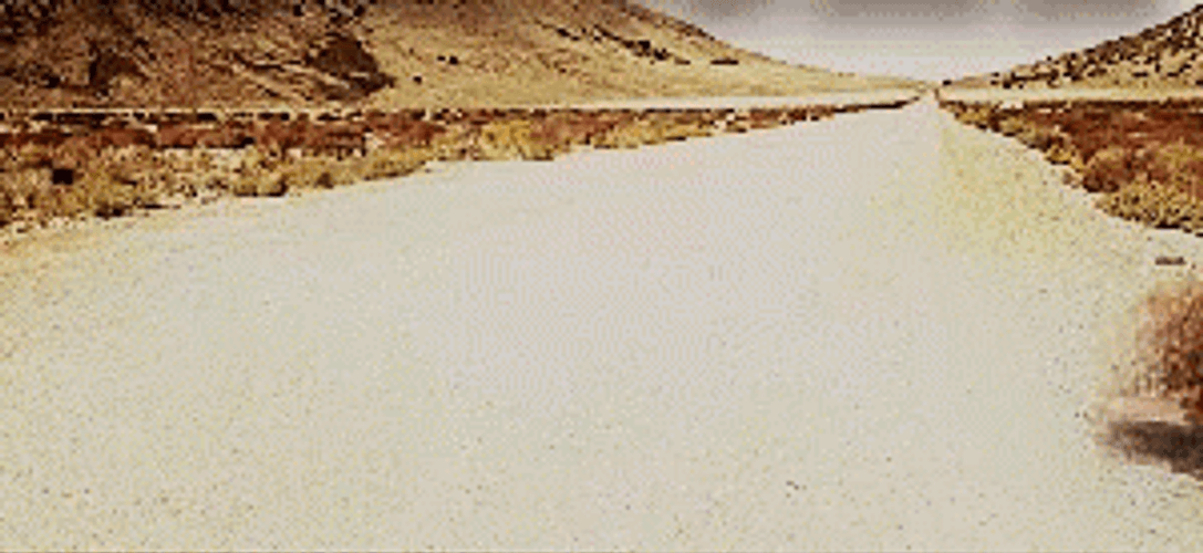 Rolling On The Desert GIF