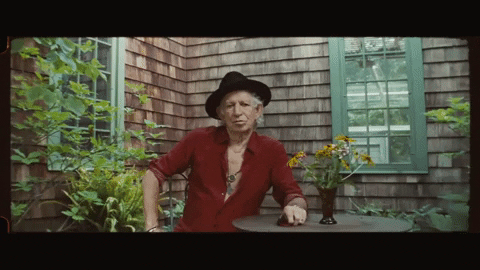 Rolling Stones Keith Richards Guitar Player GIF
