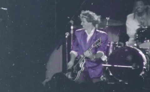 Rolling Stones Keith Richards Legendary Guitar Player GIF