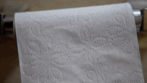 Rolling Tissue That's All Folks GIF