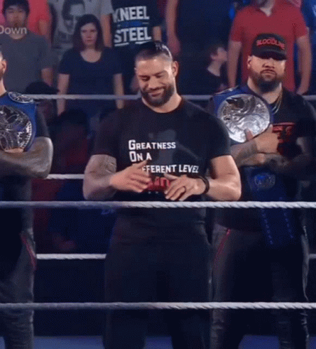Roman Reigns Slap Move GIF