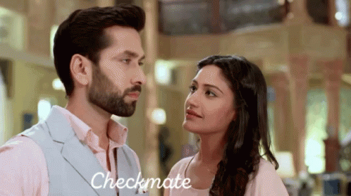 Romantic Checkmate Ishqbaaaz GIF