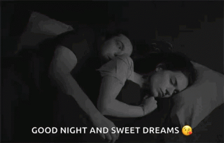 Romantic Good Night Hug Tight
