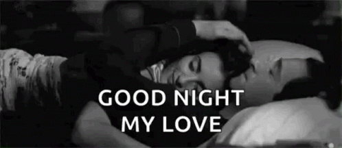 Romantic Good Night My Love Cozy Cuddles GIF