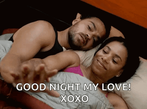 Romantic Good Night My Love Gentle Snuggles GIF