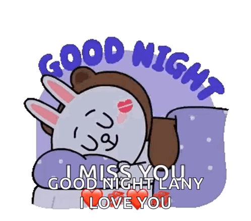 Romantic Good Night My Love Milk And Mocha GIF