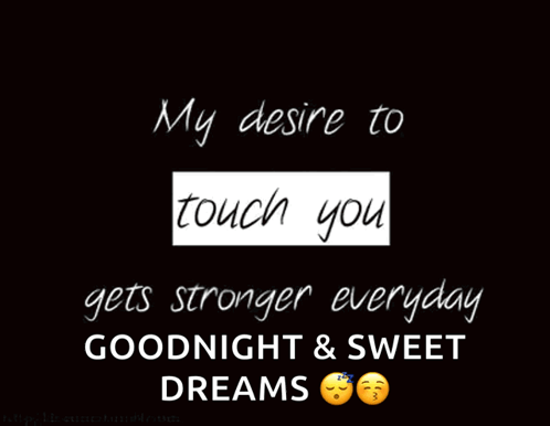 Romantic Good Night My Love Sweet Quote GIF
