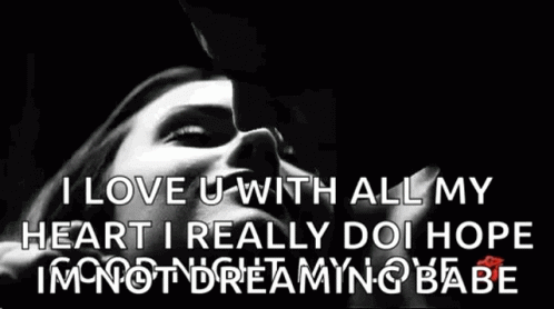Romantic Good Night My Love Tender Nuzzle GIF