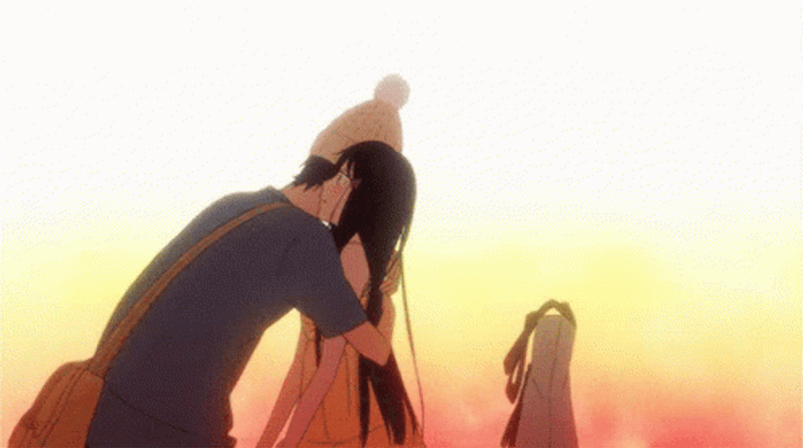 Romantic Hug Anime Love Kimi Ni Todoke GIF