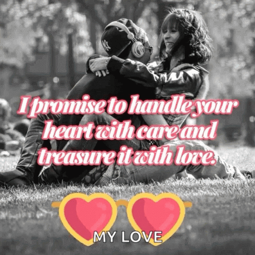 Romantic I Love You My Love Message GIF