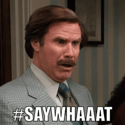 Ron Burgundy Confused Say What Meme Reaction GIF