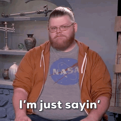 Ron Ogden Just Saying GIF