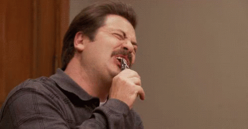 Ron Swanson Pulling Teeth GIF