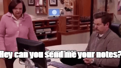 Ron Swanson Swivel Chair Avoiding Boss GIF