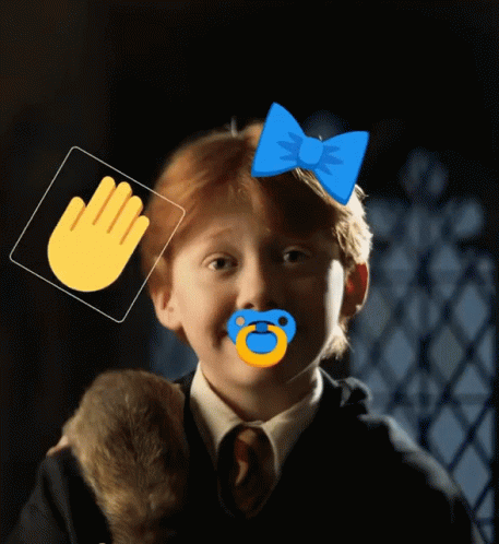 Ron Weasley Baby Edit GIF