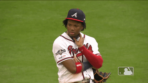 Ronald Acuna Jr Bored GIF