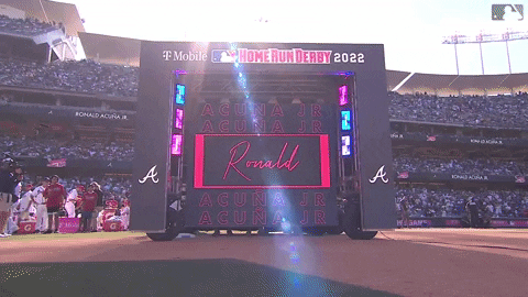 Ronald Acuna Jr Grand Entrance GIF