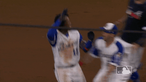 Ronald Acuna Jr Group Hug GIF