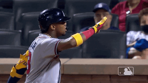 Ronald Acuna Jr High Five GIF