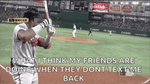 Ronald Acuna Jr Hitting The Baseball Meme GIF