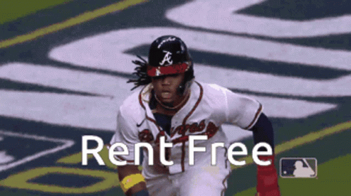 Ronald Acuna Jr Rent Free Diving To Base GIF