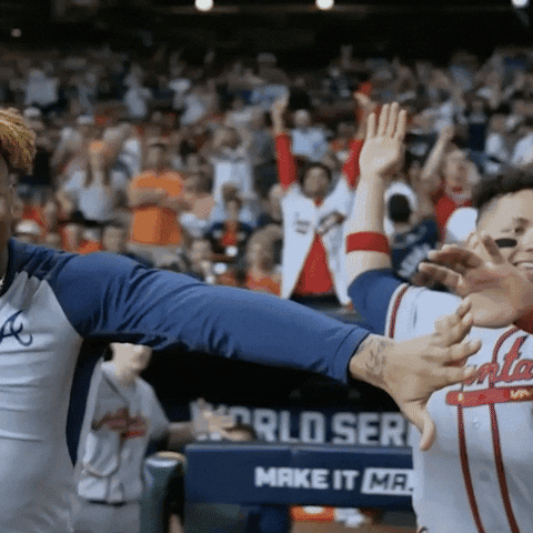 Ronald Acuna Jr Sleeky Slide GIF