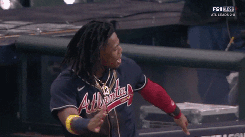 Ronald Acuna Jr With Ozuna GIF