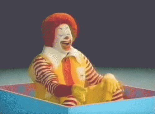 Ronald Mcdonald Explosive Diarrhea Meme GIF