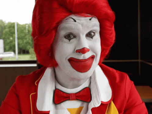Ronald Mcdonald Hello GIF