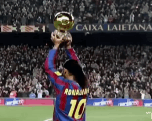 Ronaldinho And Team Win The Game GIF