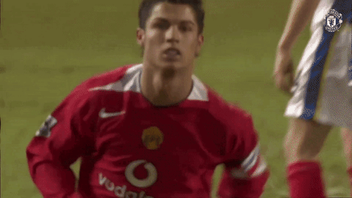 Ronaldo Al Nassr Gestures Hurry GIF