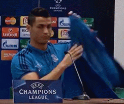 Ronaldo Al Nassr I Don't Know GIF