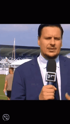 Ronaldo Al Nassr Joking Imitating Sports Reporter GIF