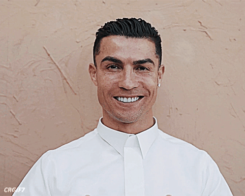 Ronaldo Al Nassr Winks Thumbs Up GIF