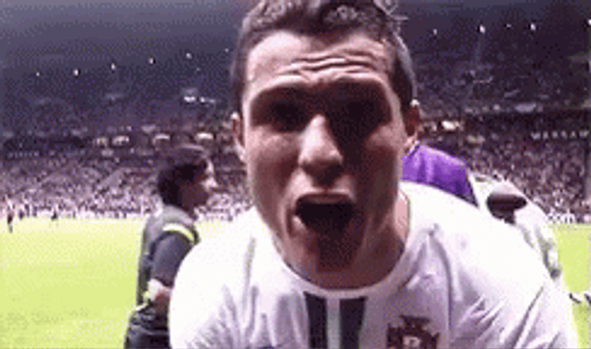 Ronaldo Blowing Kisses To Camera GIF