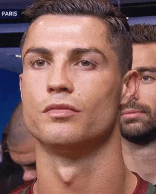 Ronaldo Eyebrow Raise GIF