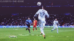 Ronaldo Free Kick Ball GIF