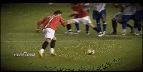 Ronaldo Free Kick Ball GIF