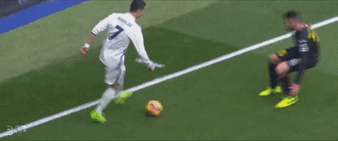 Ronaldo Free Kick Face Off GIF