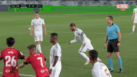 Ronaldo Free Kick Flying Ball GIF