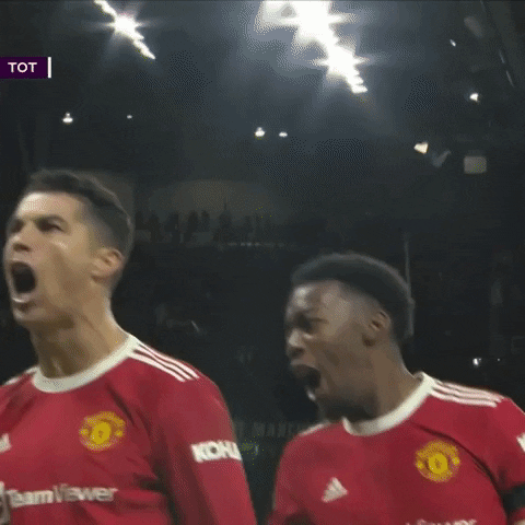 Ronaldo Free Kick Intense Emotion GIF