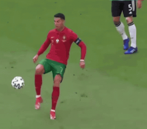 Ronaldo Goal Freestyle Football Skills GIF