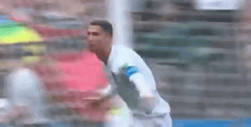 Ronaldo Goal Iconic Reaction GIF
