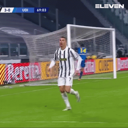 Ronaldo Jumping Pose GIF