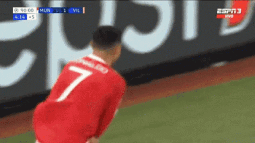 Ronaldo Throwing Jersey Celebration GIF