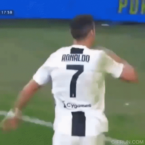 Ronaldo White Jersey Number 7