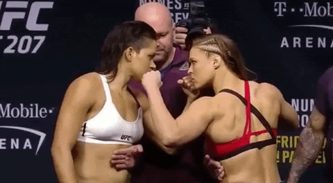 Ronda Rousey Will Face Off With Amanda Nunes GIF