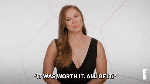 Ronda Rousey Worth It All Of It GIF